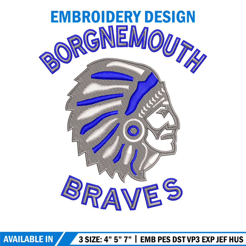 Braves man embroidery design, Braves embroidery, Embroidery file, Embroidery shirt, Emb design, Digital download.jpg