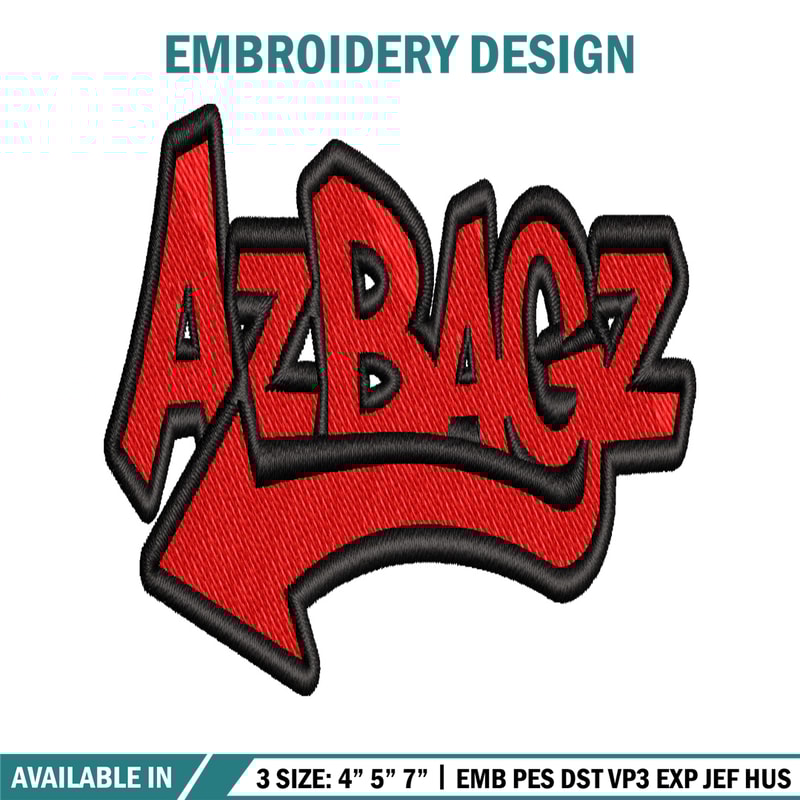 Azbagz logo embroidery design, Azbagz logo embroidery, embroidery file, logo design, logo shirt, Digital download.jpg