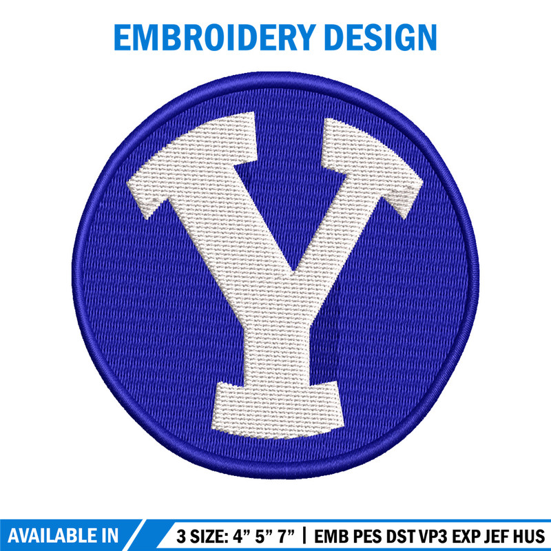 Brigham Young Cougars embroidery design, Brigham Young Cougars embroidery, logo Sport, Sport embroidery, NCAA embroidery.jpg