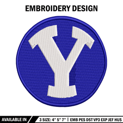 brigham young cougars embroidery design, brigham young cougars embroidery, logo sport, sport embroidery, ncaa embroidery