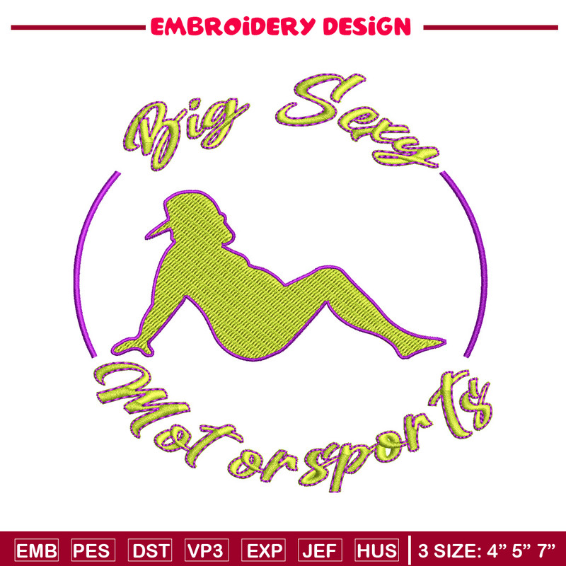 Big Sexy embroidery design, Big Sexy embroidery, logo design, embroidery file, logo shirt, Digital download..jpg