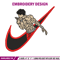 Baki x nike embroidery design, Baki embroidery, Nike design, Embroidery shirt, Embroidery file, Digital download.jpg