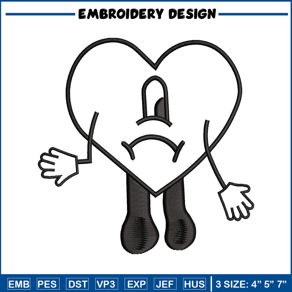 Black heart embroidery design, black heart embroidery, logo design, embroidery file, logo shirt, Digital download..jpg