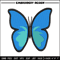 Blue Butterfly embroidery design, Blue Butterfly embroidery, logo design, embroidery file, logo shirt, Digital download..jpg