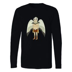 bird person fly rick and morty long sleeve t-shirt
