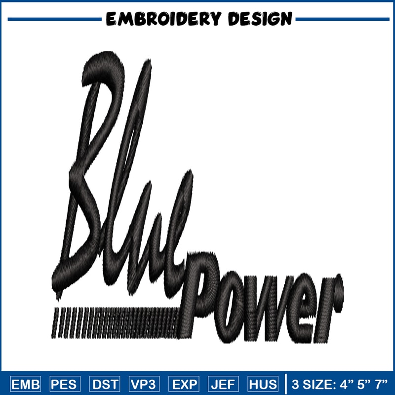 Blue Power embroidery design, Blue Power embroidery, logo design, embroidery file, logo shirt, Digital download..jpg