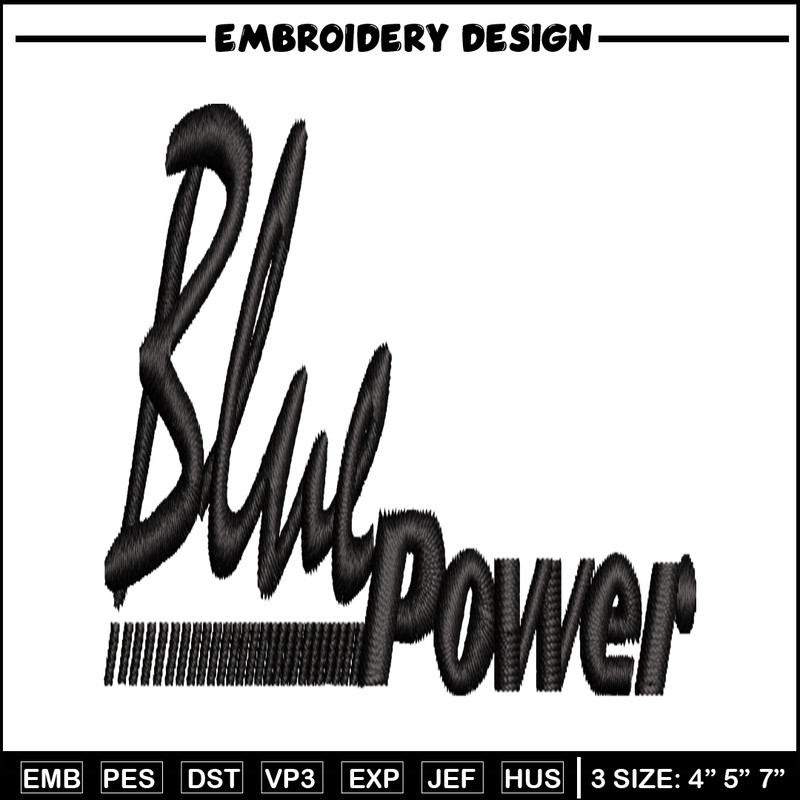 Blue Power embroidery design, Blue Power embroidery, logo design, embroidery file, logo shirt, Digital download..jpg