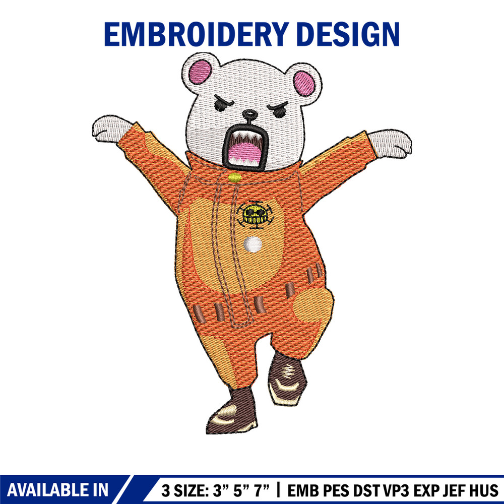 Bear embroidery design, Bear embroidery, Bear design, Embroidery file, Bear shirt, logo design, Instant download..jpg