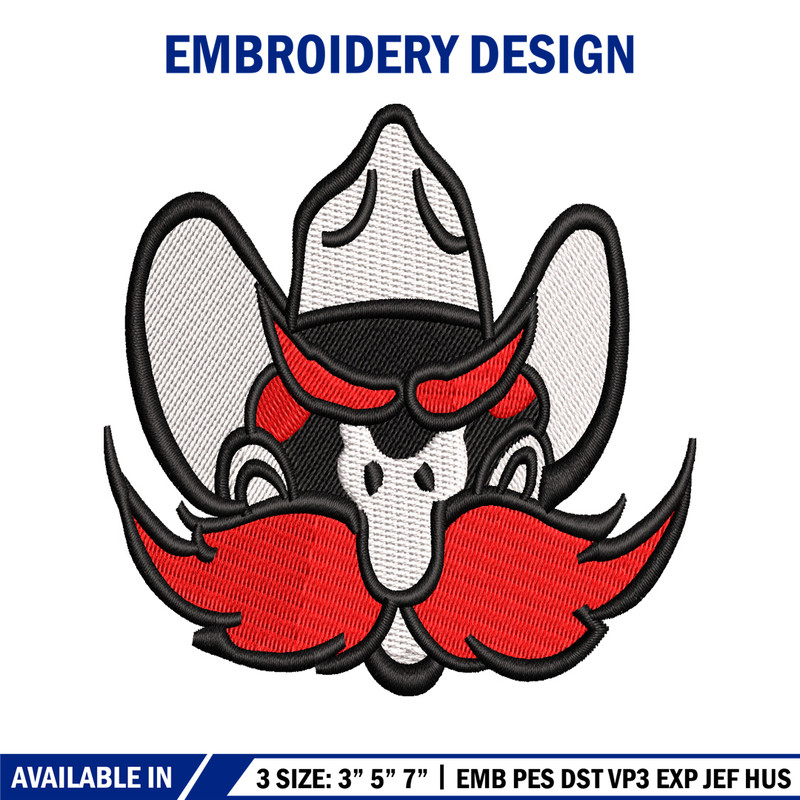 beard red embroidery design, beard red embroidery, cartoon design, embroidery file, logo shirt, Digital download..jpg