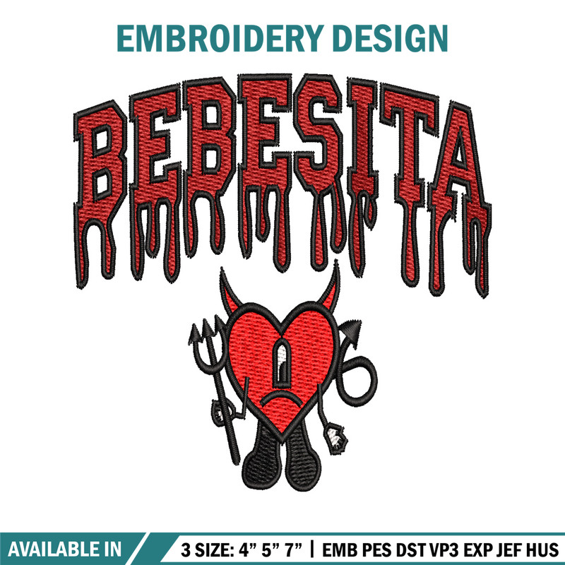 Bebesita heart logo embroidery design, Bebesita heart logo embroidery, logo design, embroidery file, Digital download.jpg