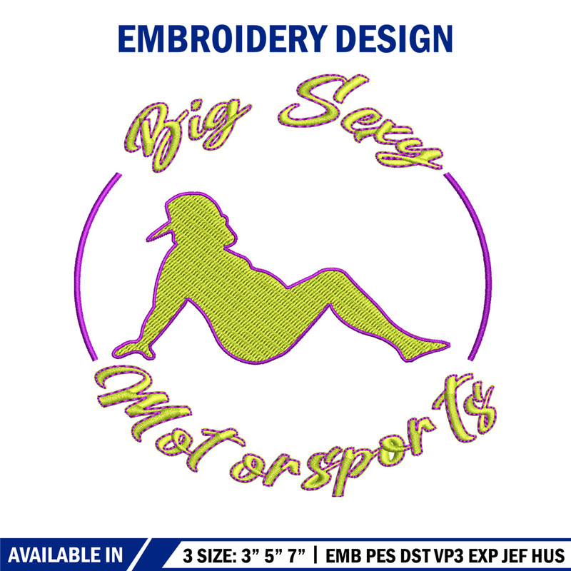 Big Sexy embroidery design, Big Sexy embroidery, logo design, embroidery file, logo shirt, Digital download..jpg