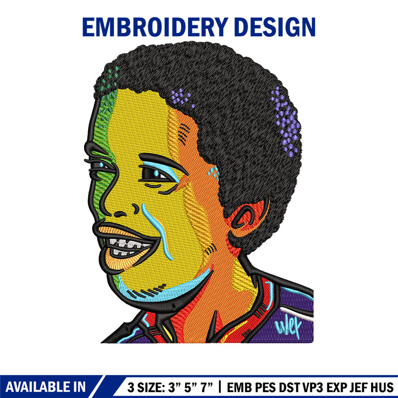 Black boy smile embroidery design, Logo embroidery, Embroidery file, Embroidery shirt, Emb design, Digital download.jpg