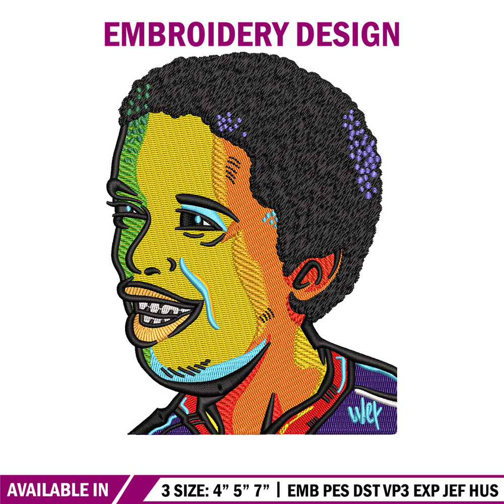 Black boy smile embroidery design, Logo embroidery, Embroidery file, Embroidery shirt, Emb design, Digital download.jpg
