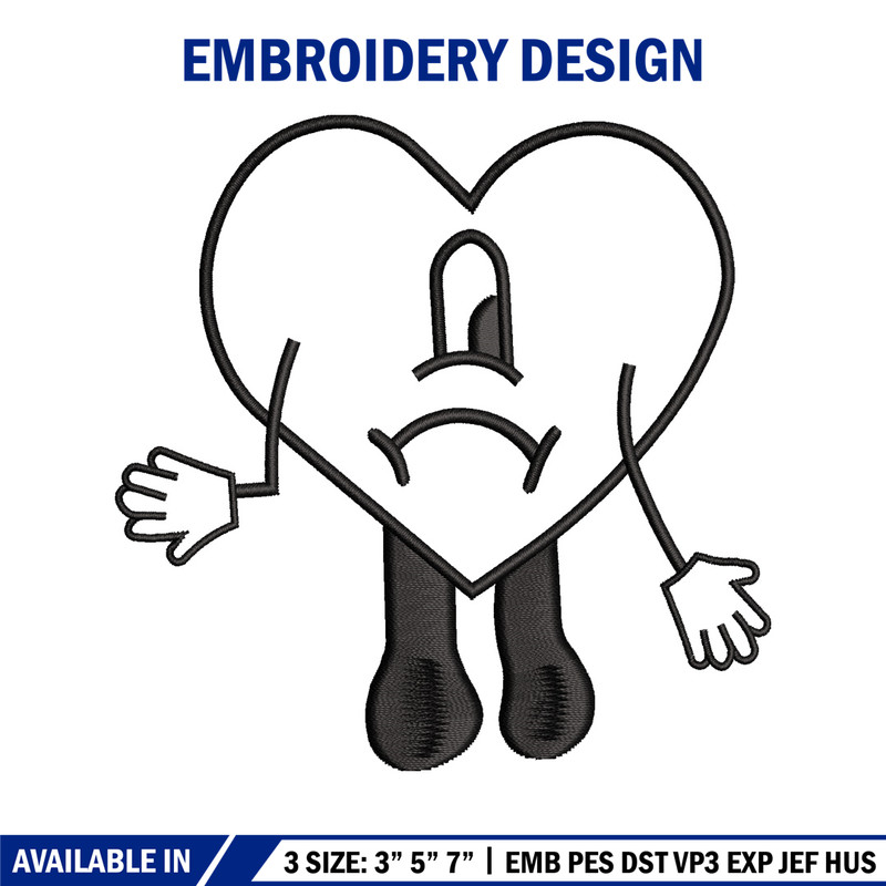 Black heart embroidery design, black heart embroidery, logo design, embroidery file, logo shirt, Digital download..jpg