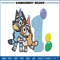 Bluey Bingo 1st Birthday Embroidery, Bluey Cartoon Embroidery, Disney Embroidery, Embroidery File, digital download..jpg