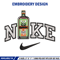 Bottle x nike embroidery design, Nike embroidery, Embroidery file, Embroidery shirt, Nike design, Digital download.jpg