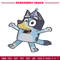 Bluey Happy birthday Embroidery, Bluey Cartoon Embroidery, Disney Embroidery, Embroidery File, digital download..jpg