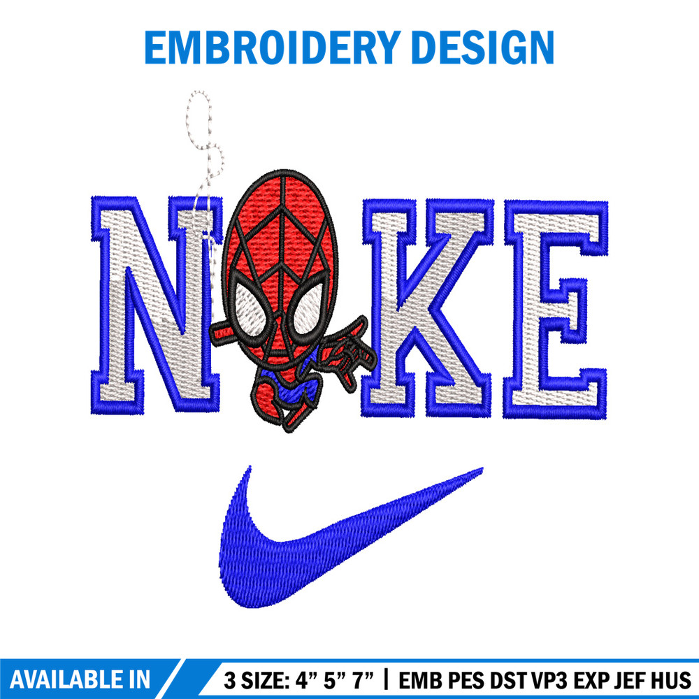 Chibi Spiderman embroidery design, Chibi Spiderman embroidery, logo design, embroidery file, Digital download..jpg