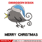 Chrismas bird embroidery design, Chrismas embroidery, Emb design, Embroidery shirt, Embroidery file, Digital download.jpg