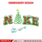 Chrismas nike embroidery design, Chrismas embroidery, Embroidery file, Embroidery shirt, Nike design,Digital download.jpg