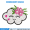 Cloud cute embroidery design, Cloud embroidery, Embroidery file, Embroidery shirt, Emb design, Digital download.jpg