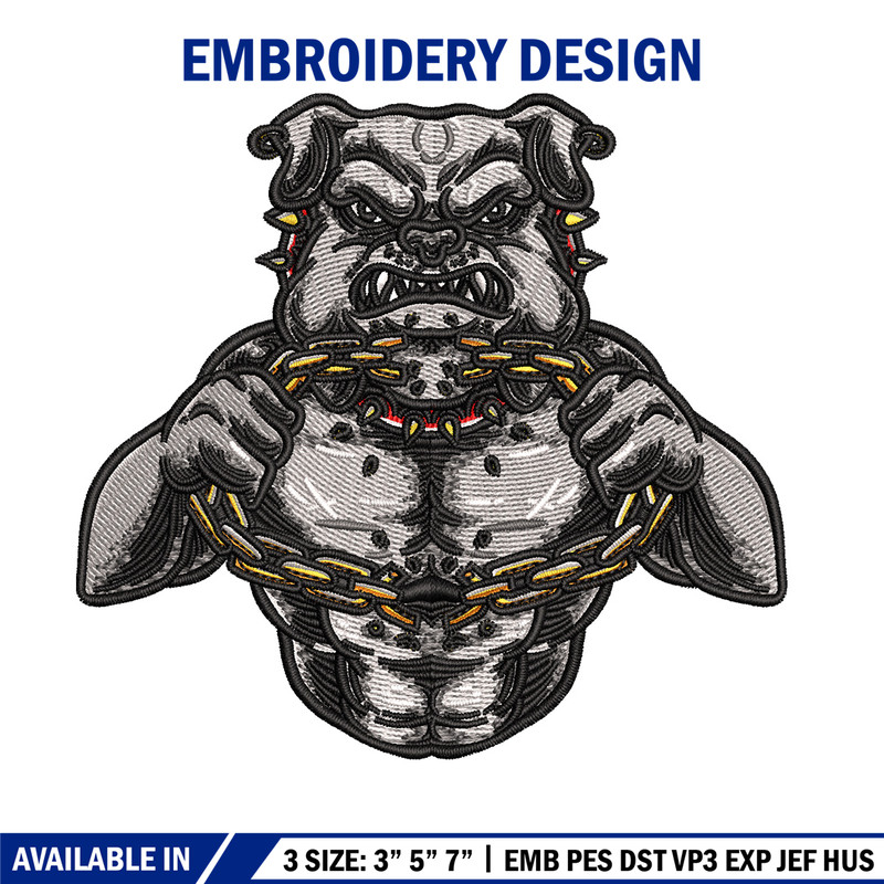 Bull dog body embroidery design, Bull embroidery, Embroidery file, Embroidery shirt, Emb design, Digital download.jpg