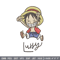Luffy chibi embroidery design, One piece embroidery, Anime design, Embroidery file, Embroidery shirt, Digital download (3).jpg