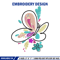 Butterfly color embroidery design, Butterfly embroidery, Embroidery file, Embroidery shirt, Emb design, Digital download.jpg