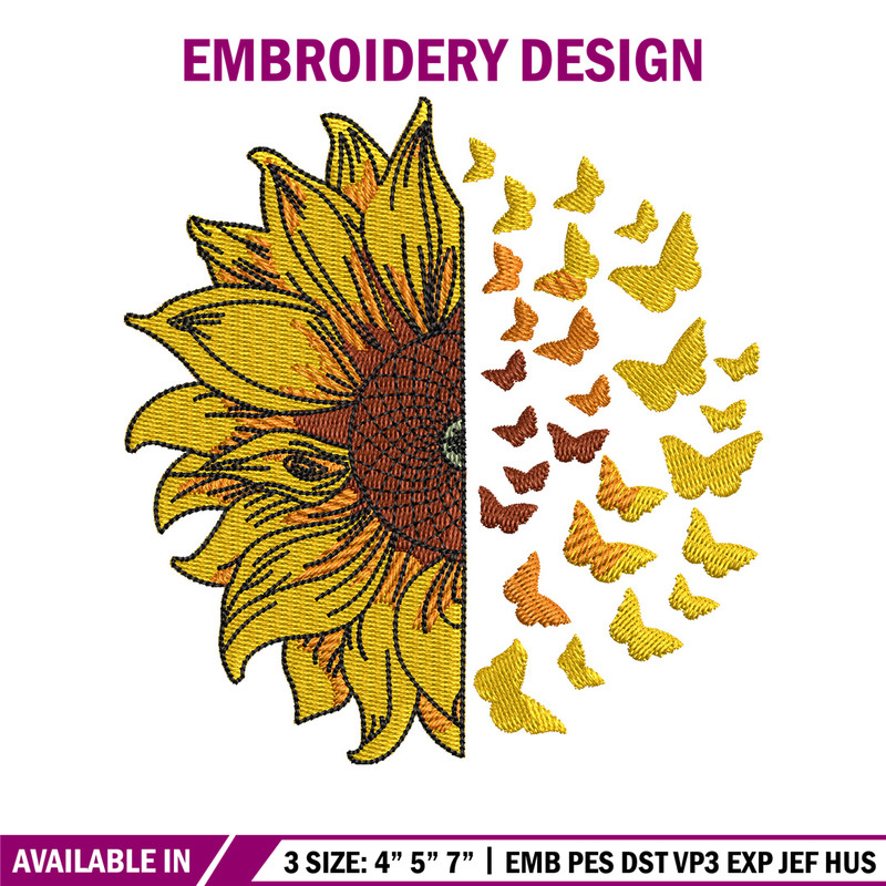 Butterfly flower embroidery design,Butterfly embroidery, Embroidery file, Embroidery shirt, Emb design, Digital download.jpg