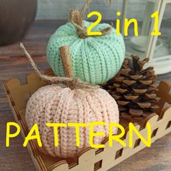 Crochet Pumpkin pattern PDF Thanksgiving crochet pumpkin pattern Halloween pumpkin crochet pattern