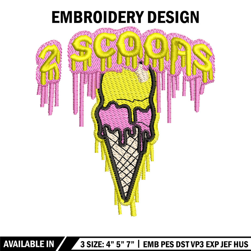 Cream embroidery design, Cream embroidery, Cream design, Embroidery file, Cream shirt, logo design, Digital download..jpg