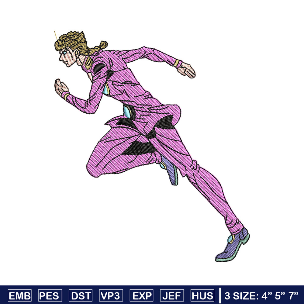 Jojo bizzare logo embroidery design, Jojo bizzare embroidery, Embroidery shirt, logo design, Instant download.jpg