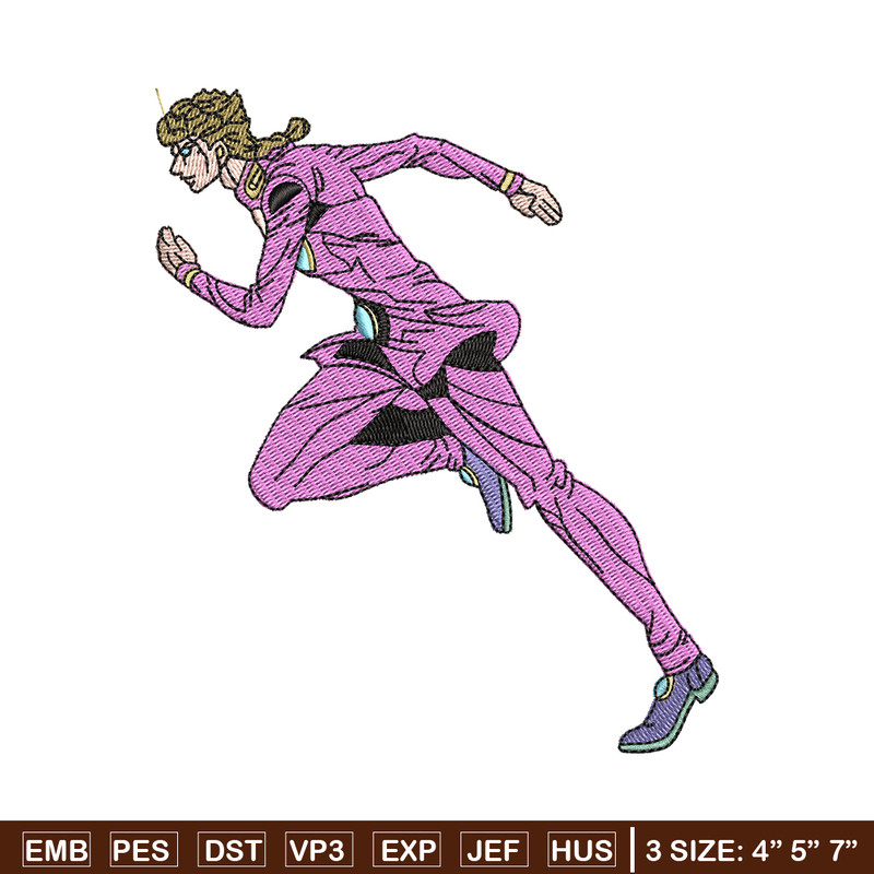 Jojo bizzare logo embroidery design, Jojo bizzare embroidery, Embroidery shirt, logo design, Instant download.jpg