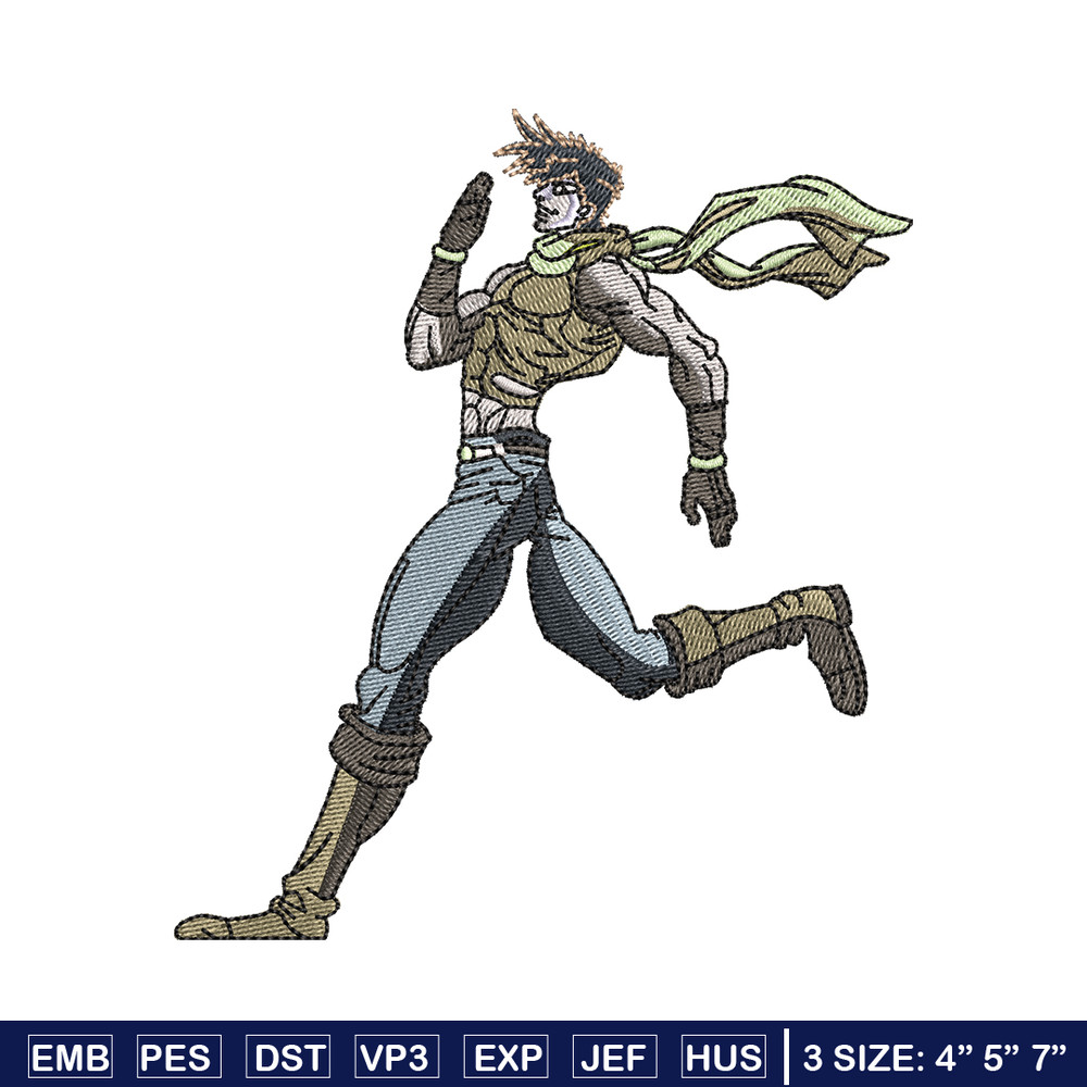 Joseph joestar embroidery design, Joseph joestar embroidery, logo design, Embroidery shirt, logo shirt, Instant download.jpg