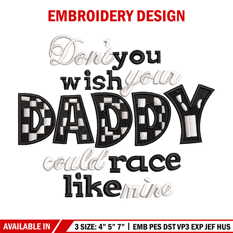 Dady logo embroidery design, Logo embroidery, Embroidery file, Embroidery shirt, Emb design, Digital download.jpg