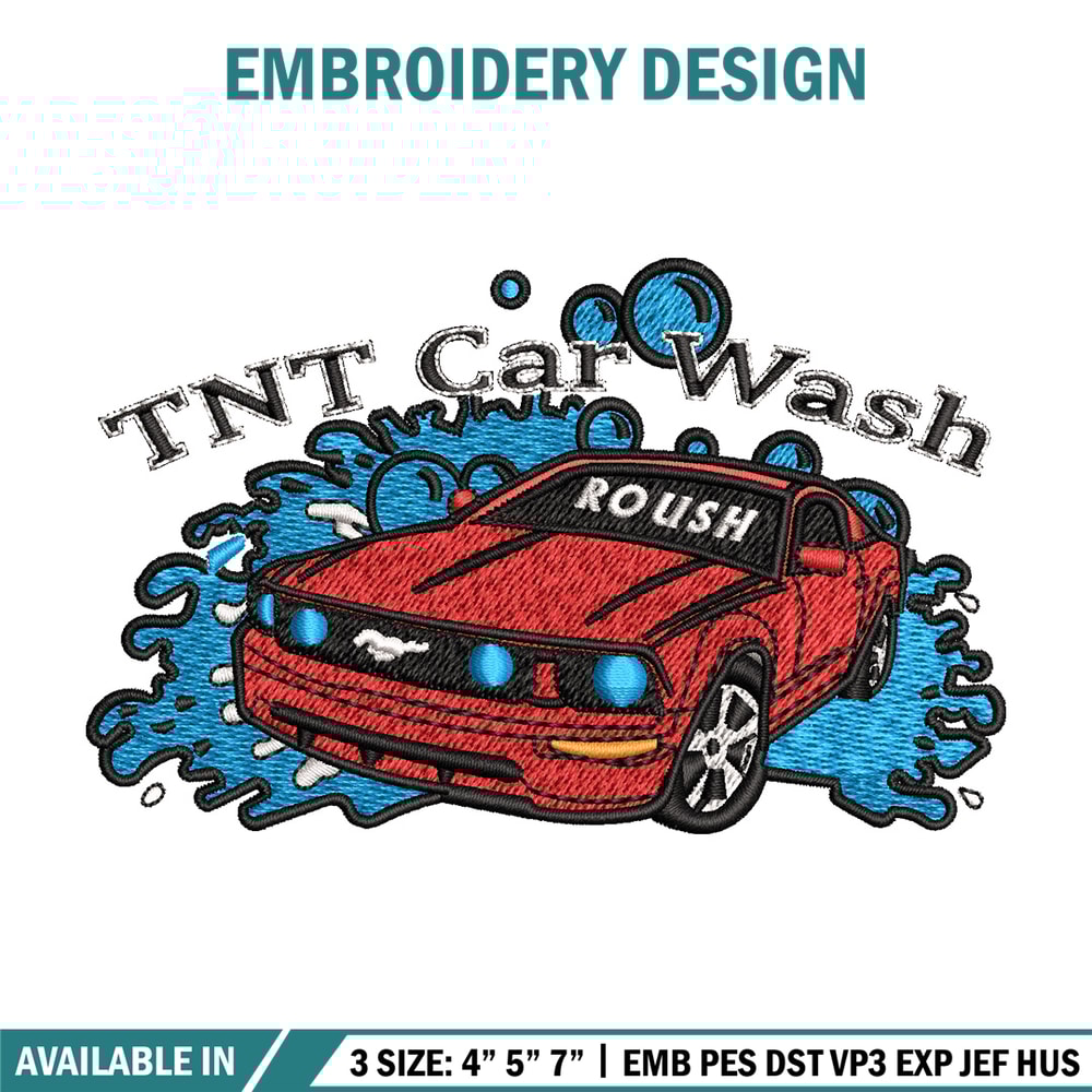 Car wash embroidery design, Car embroidery, Embroidery file, Embroidery shirt, Emb design, Digital download.jpg