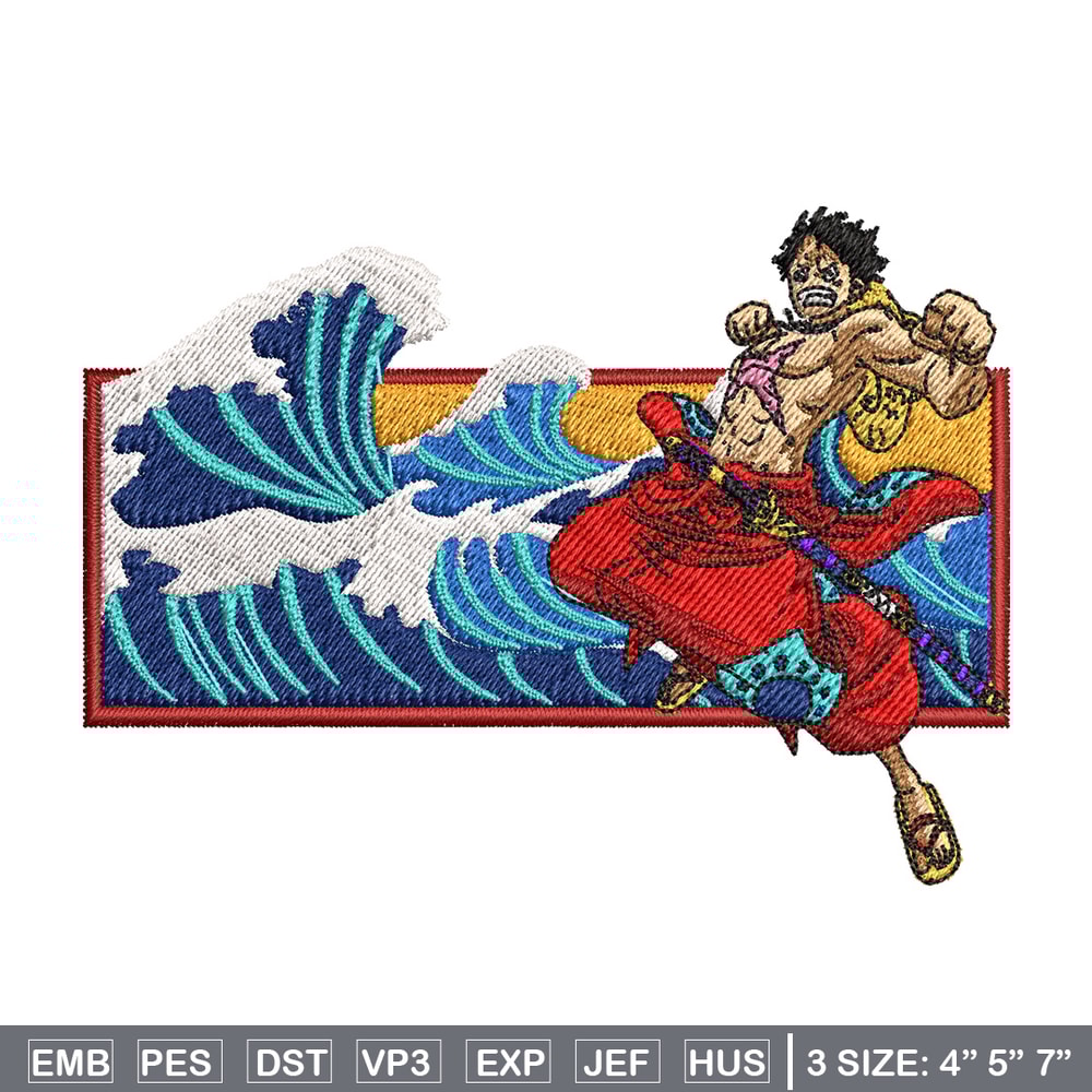Luffy embroidery design, One piece embroidery, Anime design, Embroidery file, Embroidery shirt, Digital download (14).jpg