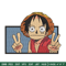 Luffy funny embroidery design, One piece embroidery, Anime design, Embroidery shirt, Embroidery file, Digital download.jpg