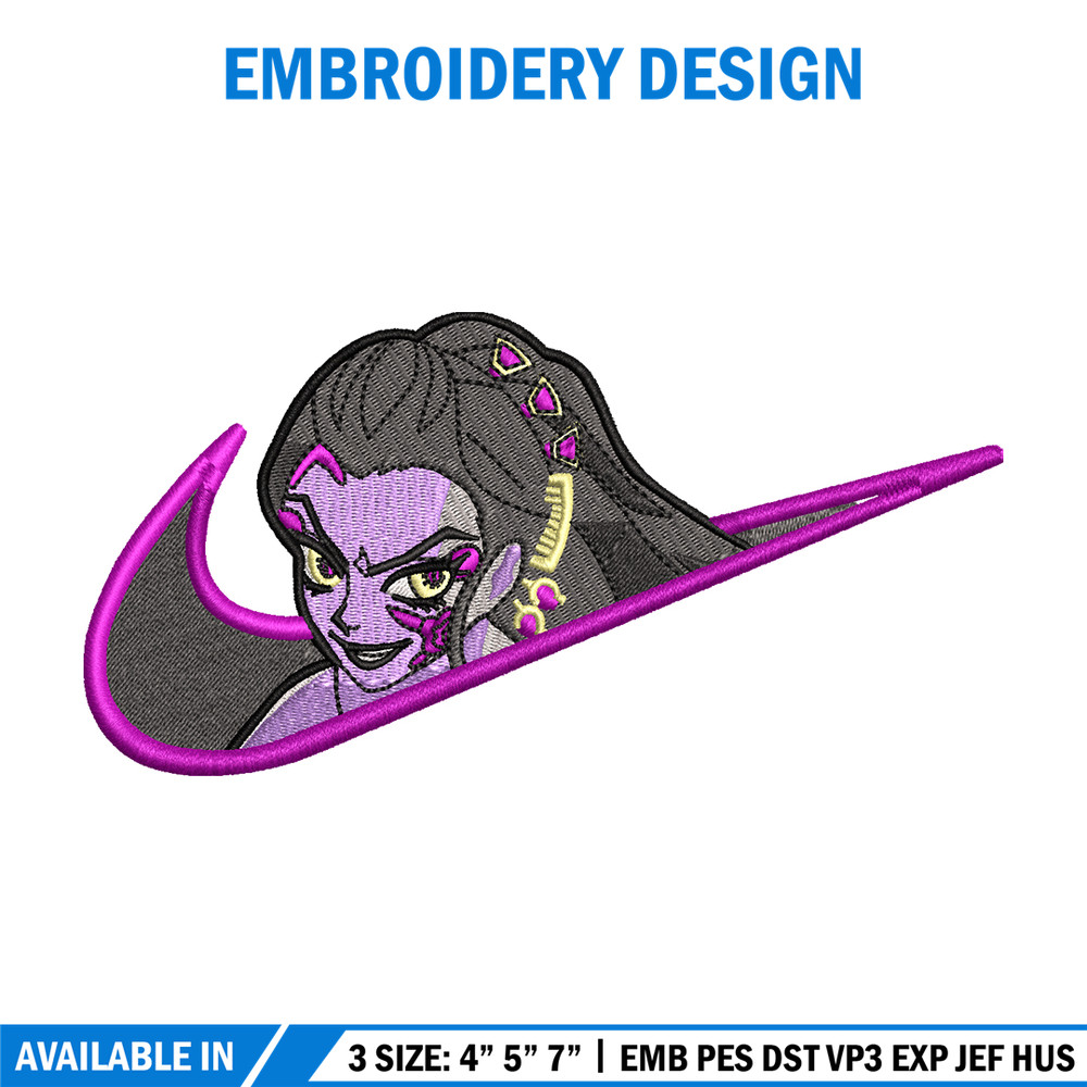Daki nike embroidery design, Kimetsu no Yaiba embroidery, nike design, anime design, anime shirt, Digital download.jpg