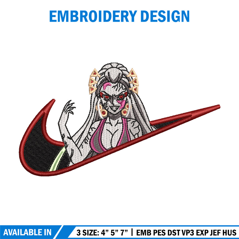 Daki x nike embroidery design, Demon slayer embroidery, Nike design, Embroidery shirt, Embroidery file, Digital download.jpg