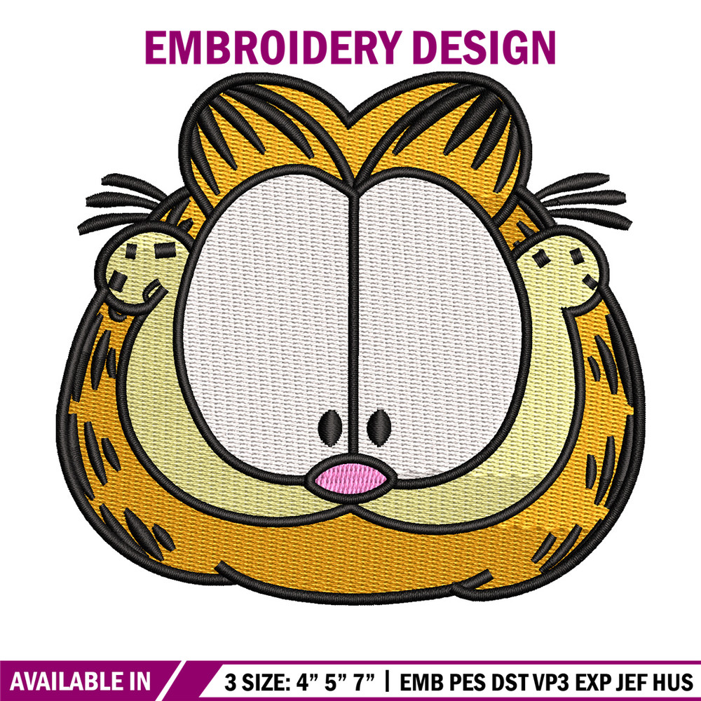 Cat face embroidery design, Cat anime embroidery, Embroidery file, Embroidery shirt, Emb design, Digital download.jpg