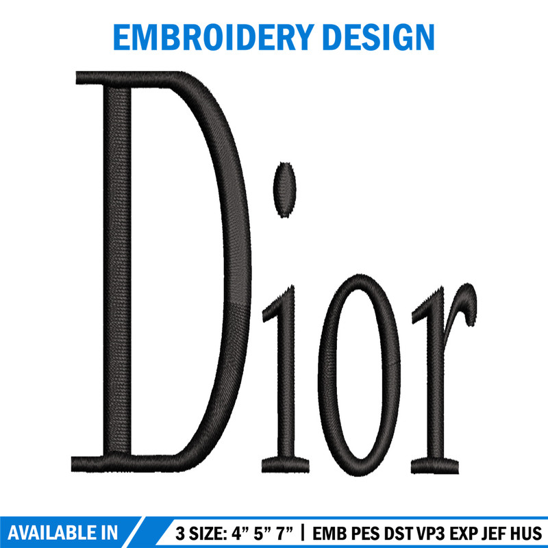 Dior Logo embroidery design, Dior Logo embroidery, logo design, embroidery file, logo shirt, Digital download..jpg