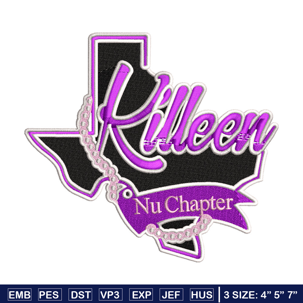 Killen nu chapter logo embroidery design, logo embroidery, logo design, logo shirt, Embroidery file, Instant download.jpg