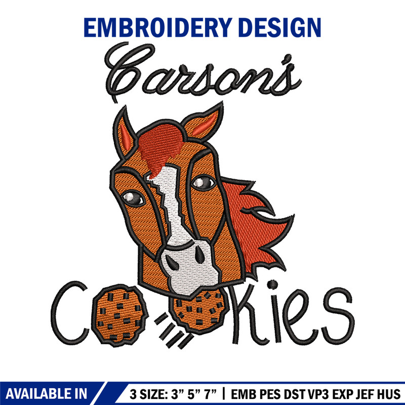 Cookies horse embroidery design, Cookies embroidery, Embroidery file, Embroidery shirt, Emb design, Digital download.jpg