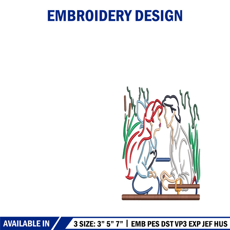 Couple embroidery design, Couple embroidery, embroidery file, logo design, logo shirt, Digital download..jpg