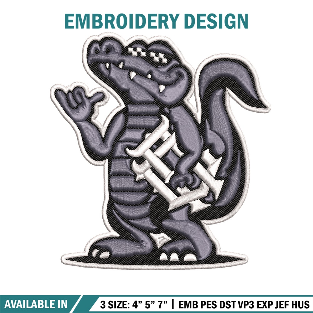 Crocodile rock embroidery design, Crocodile embroidery, Emb design, Embroidery shirt, Embroidery file, Digital download.jpg