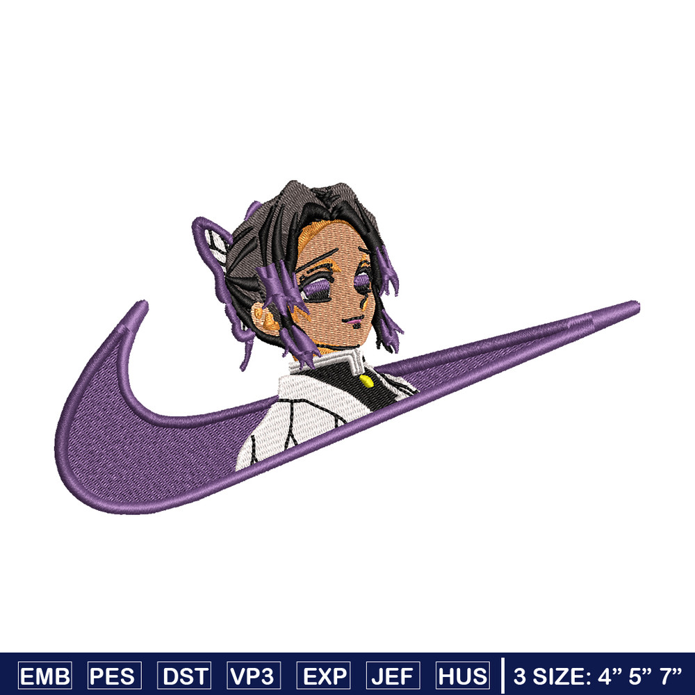 Kochou Shinobu Nike embroidery design, Kimetsu no Yaiba embroidery, Nike design, anime design, Digital download.jpg