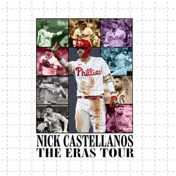 nick castellanos the eras tour png, vintage phillies png, nick castellanos baseball png, baseball jersey fan