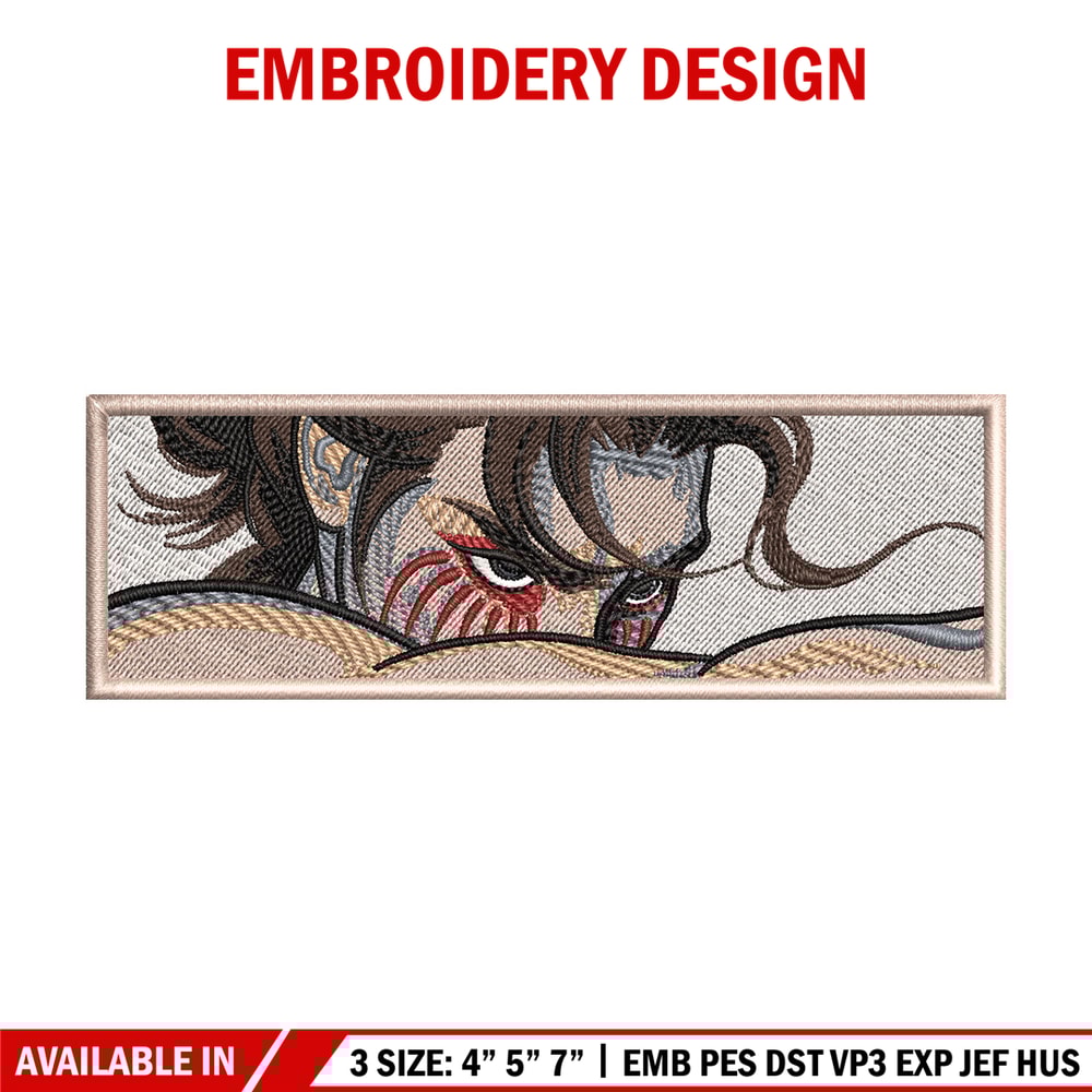 Eren Fallen Angel embroidery design, Aot embroidery, Anime design, Embroidery shirt, Embroidery file, Digital download.jpg