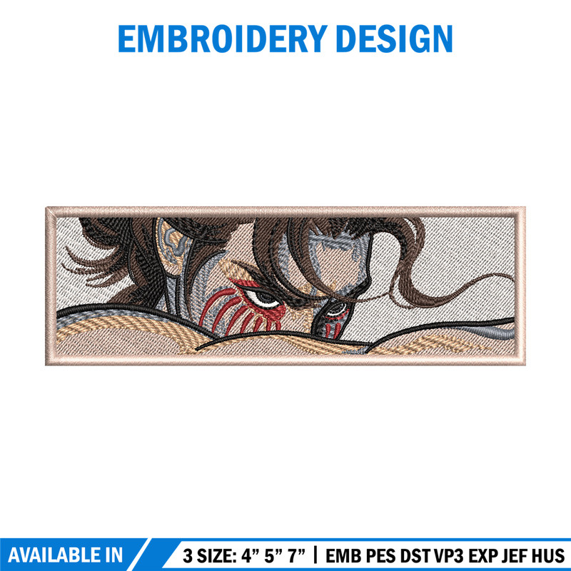 Eren Fallen Angel embroidery design, Aot embroidery, Anime design, Embroidery shirt, Embroidery file, Digital download.jpg